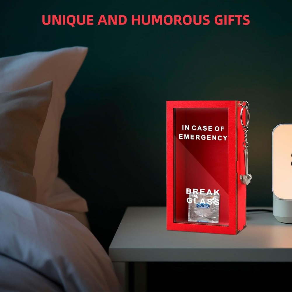 Funny Gift Emergency Box - Create Self Defined Idea w/Hammer, Break...