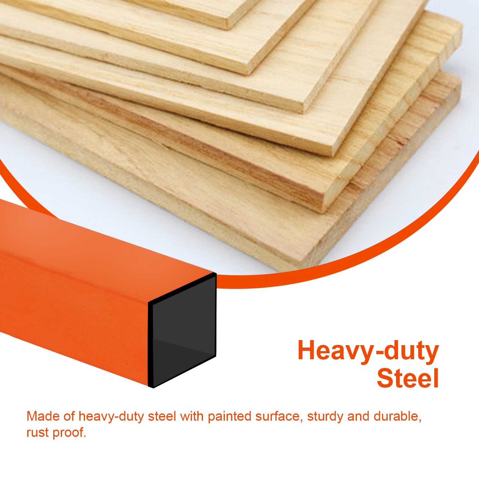 Deck Straightening Tool Steel Adjustable Deck Tool Removable Storage Deck Tool