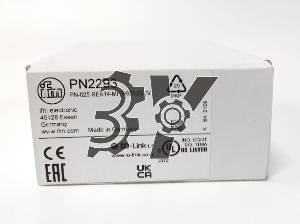 One New IFM PN2293 Electronic Pressure Sensor