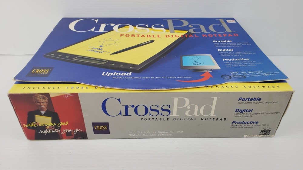 CrossPad portable digital notepad