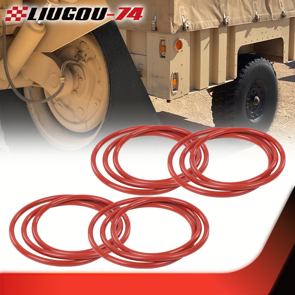 4PC O-Rings Fit For Military Humvee Split Rims Wheel Seal & M1101 M1102 Trailers