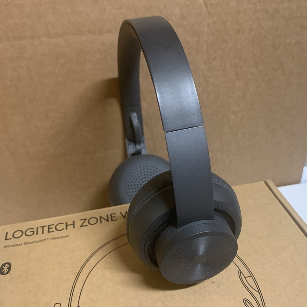 Logitech Zone Wireless Bluetooth Headset - Graphite -Noise Cancel -USB C -Mic