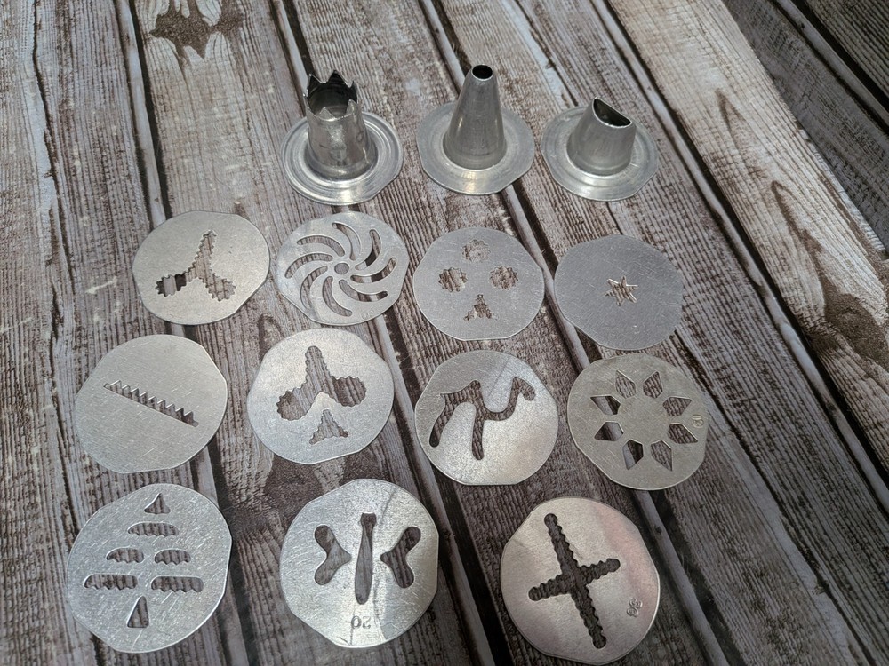 Mirro Cookie Press Discs Disks & Tips