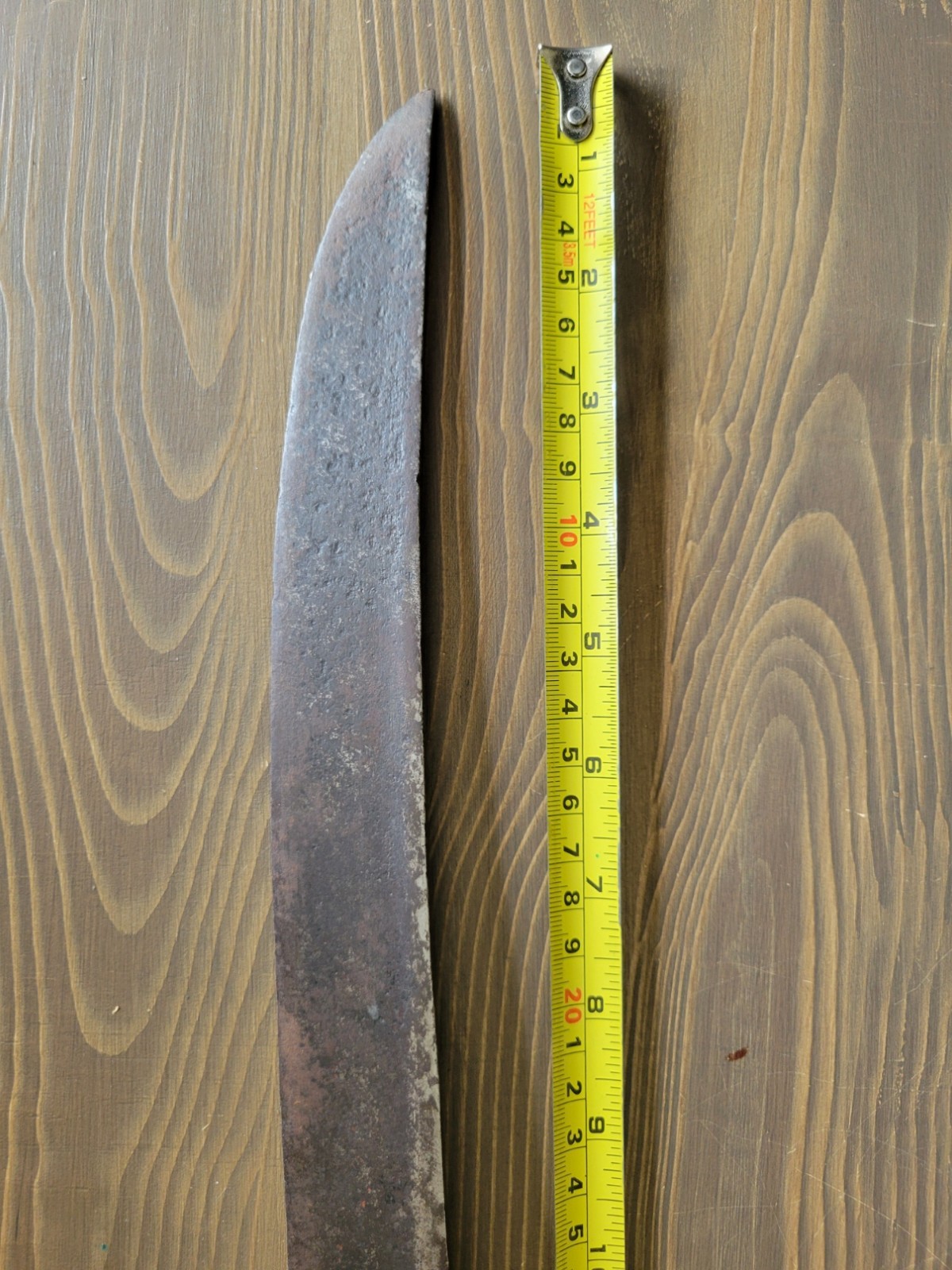 Civil War Confederate Field Made D-Guard Bowie Knife, Used