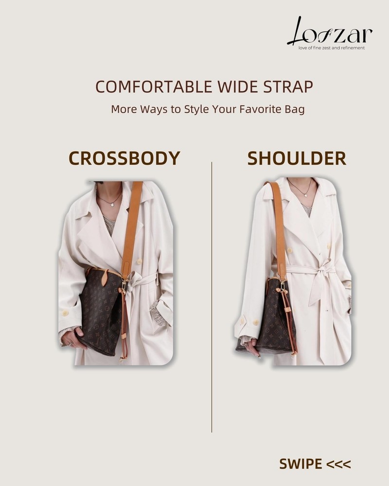 Vachetta Leather Replacement Bag Strap/Strap Pad Fits Neverfull Speedy Gracef...