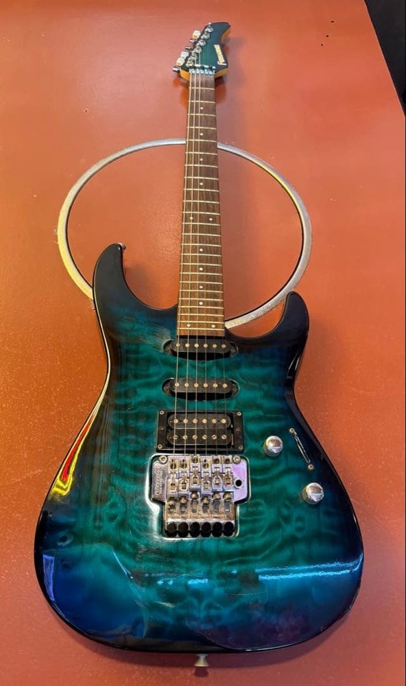 Fernandes Electric Guitar Gradient Blue