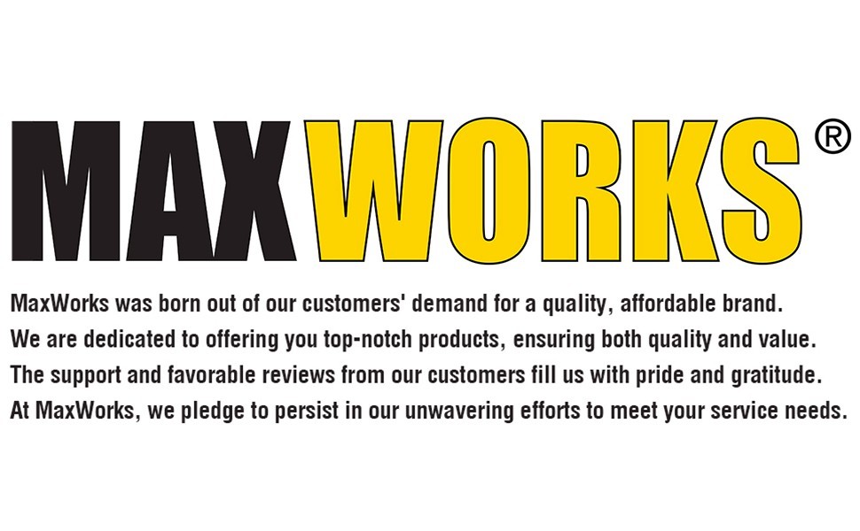 MaxWorks Folding Step Stool - 9" Height 330 lb Capacity - Compact Portable 50969