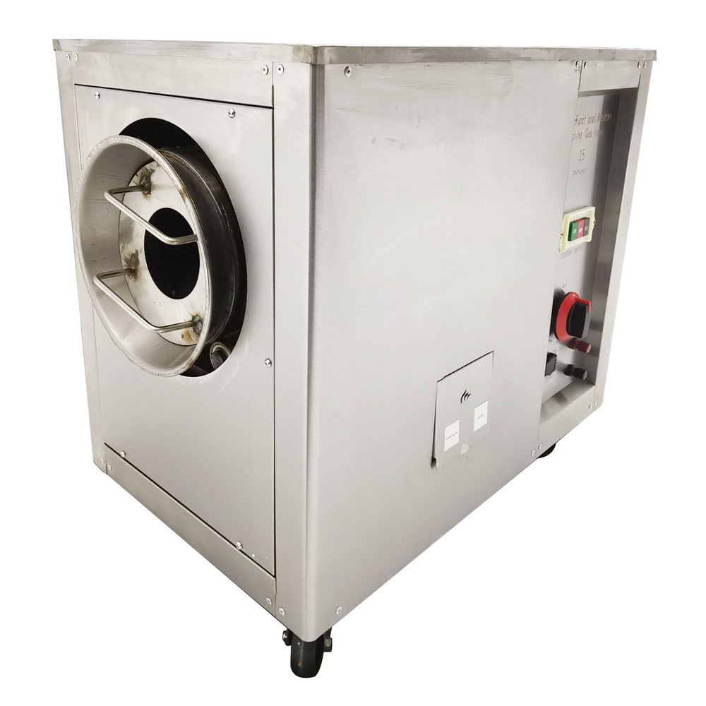 110V Full-automatic Commercial Coffee Bean Nut Roaster Drum Frying Machine