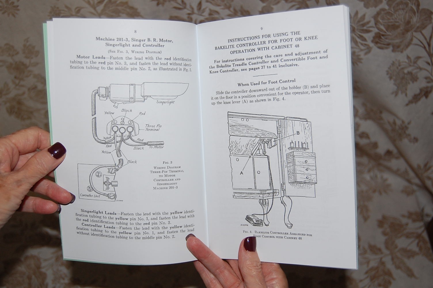 Singer Adjusters Manual for Service and Timing of 201 and 1200 Sewing Machines