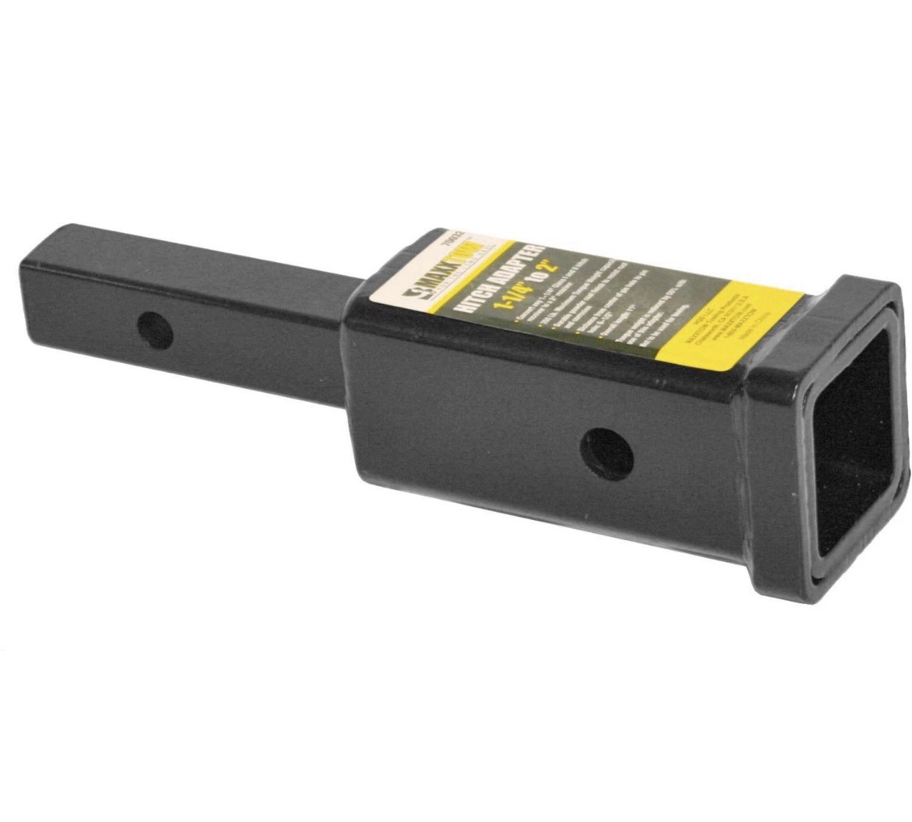 70032 1-1/4 inch to 2 inch Trailer Hitch Receiver Adapter / Extension