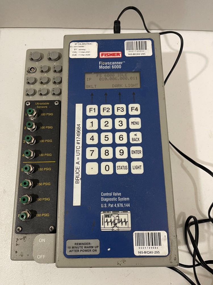 Fisher FlowScanner 6000 Control Valve Diagnostic System