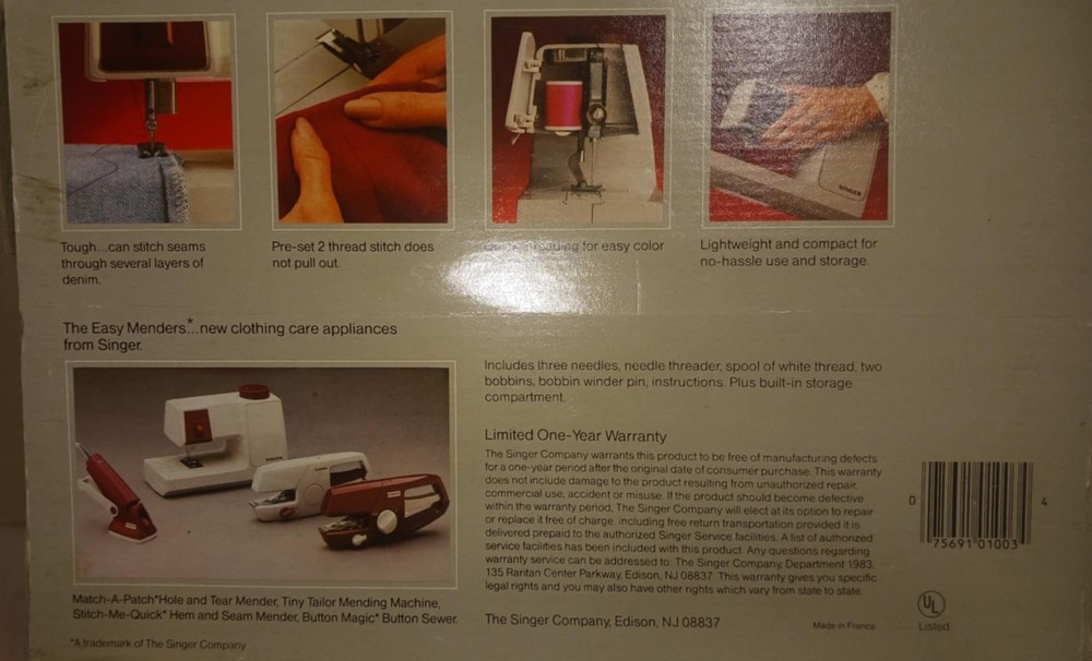 Singer Tiny Tailor Mending Machine