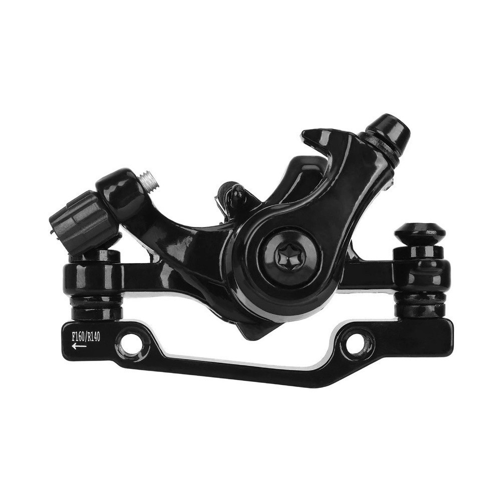 Front 160mm Disc Brake Caliper Aluminum Alloy Cable Pull for Bikes Replacement