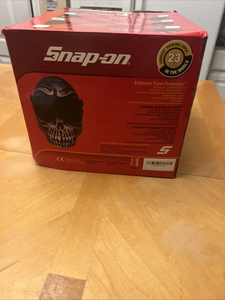 Snap-on Extreme Face Protector (EFP) Gen IV Never Used