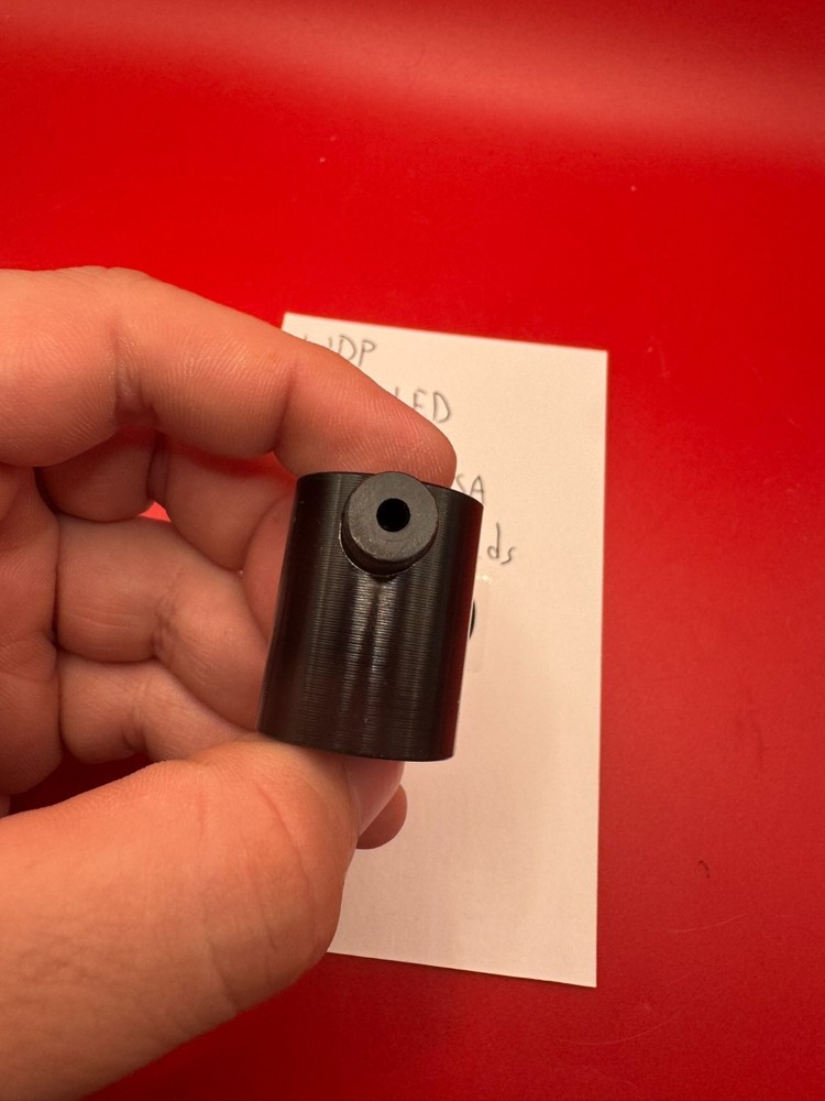 WDP Angel LED "C Pipe" VASA Standard Threads Black