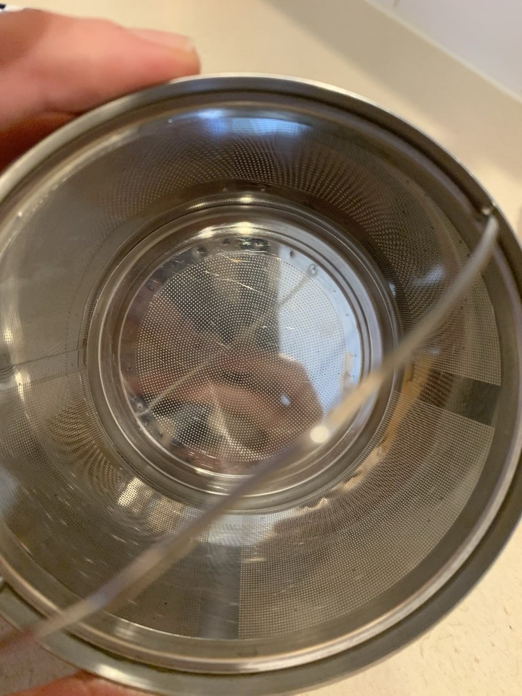 Delonghi Stainless Steel reusable coffee filter basket