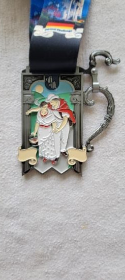 CONQUEROR CHALLENGE MEDAL - ROMANTIC ROAD - VERY NICE !!