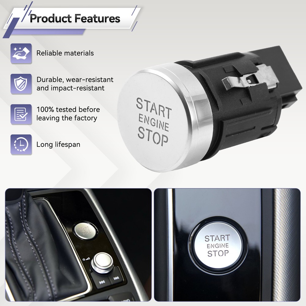 Start Stop Engine Switch Button 4G1905217A For Audi A6 C7 S6 A7 RS7 2012 - 2018