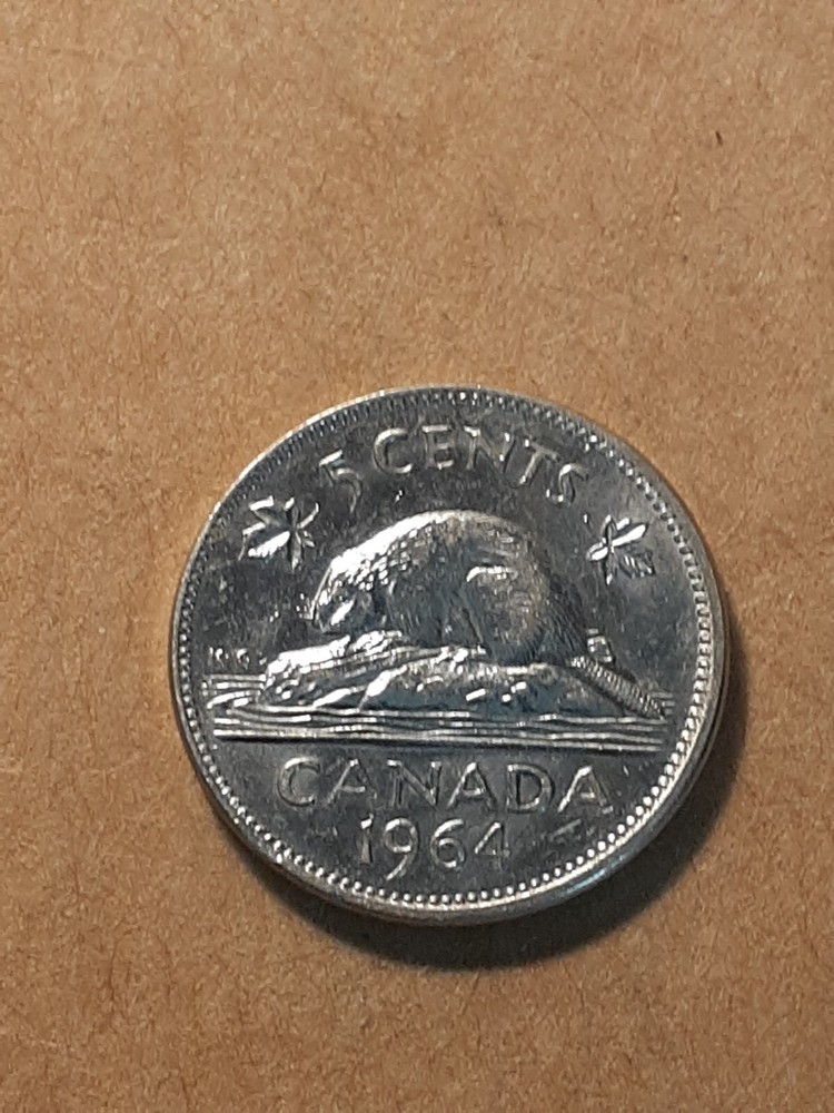 1964 5 CENTS CANADA