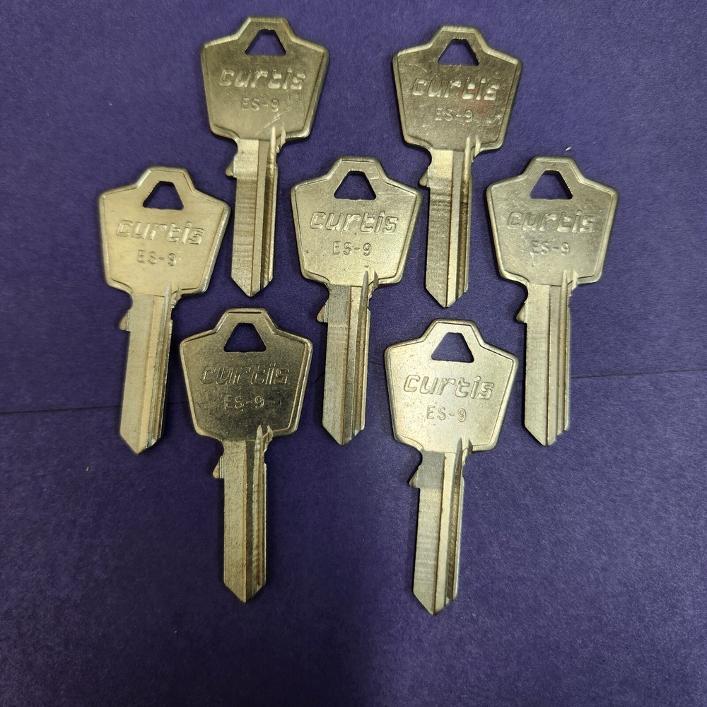 9 Curtis Key Blanks ES-9 Hon, ESP Mailbox | 1503