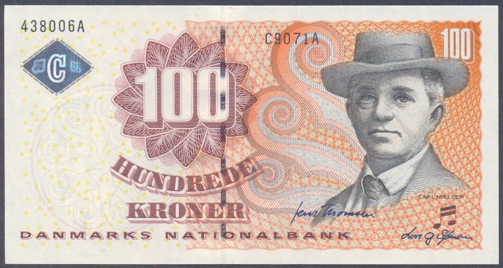 Denmark 100 Kroner 2007 UNC