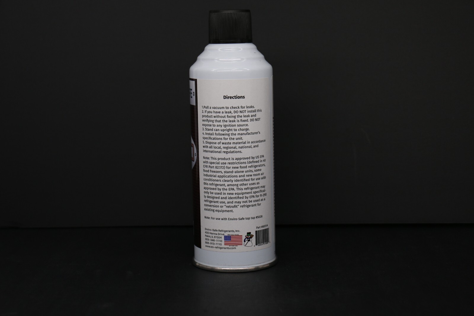 Envirosafe R290 Refrigerant, 10 cans/R290