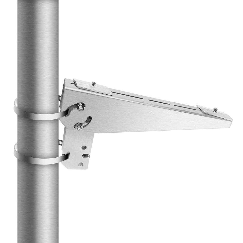 Newpowa Universal Angle Adjustable Mounting Bracket Single Arm Pole, Wall and Gr
