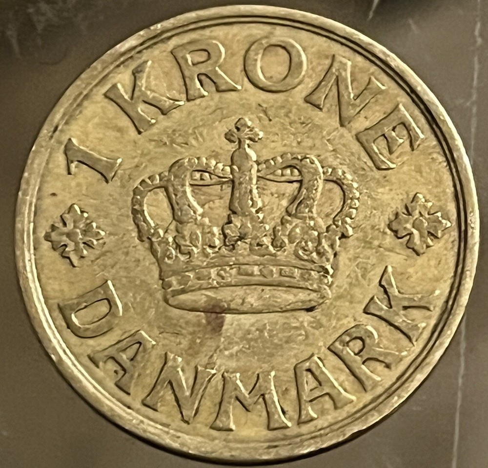 1934 Denmark 1 Krone