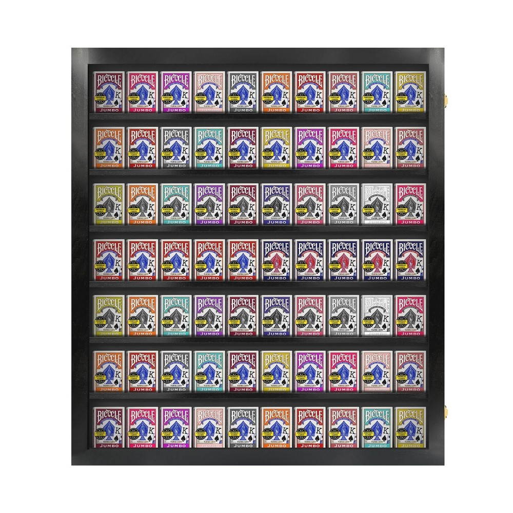 Card Deck Display Case for Decks of Cards / Playing Card Deck Display Case