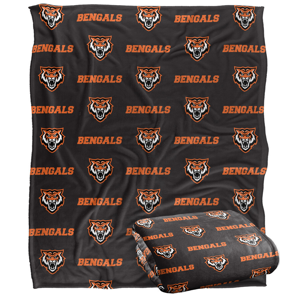Idaho State University Logo Pattern Silky Touch Super Soft Throw Blanket