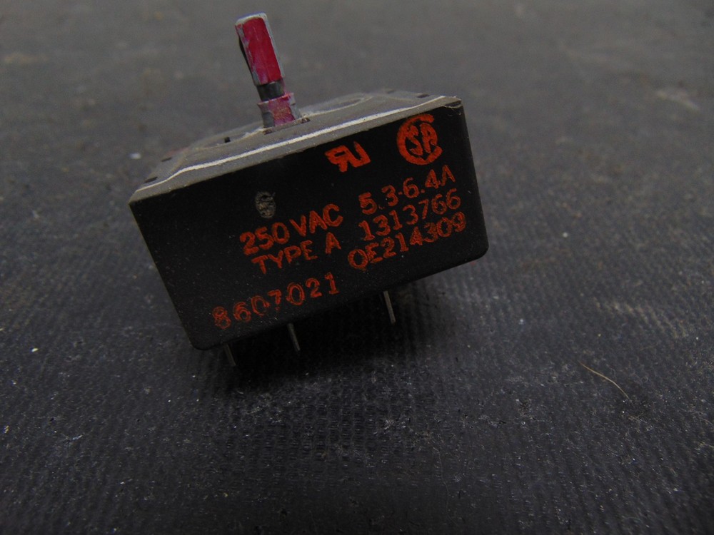 Gibson Range CEC3S5WSAD Burner Switch 1313766