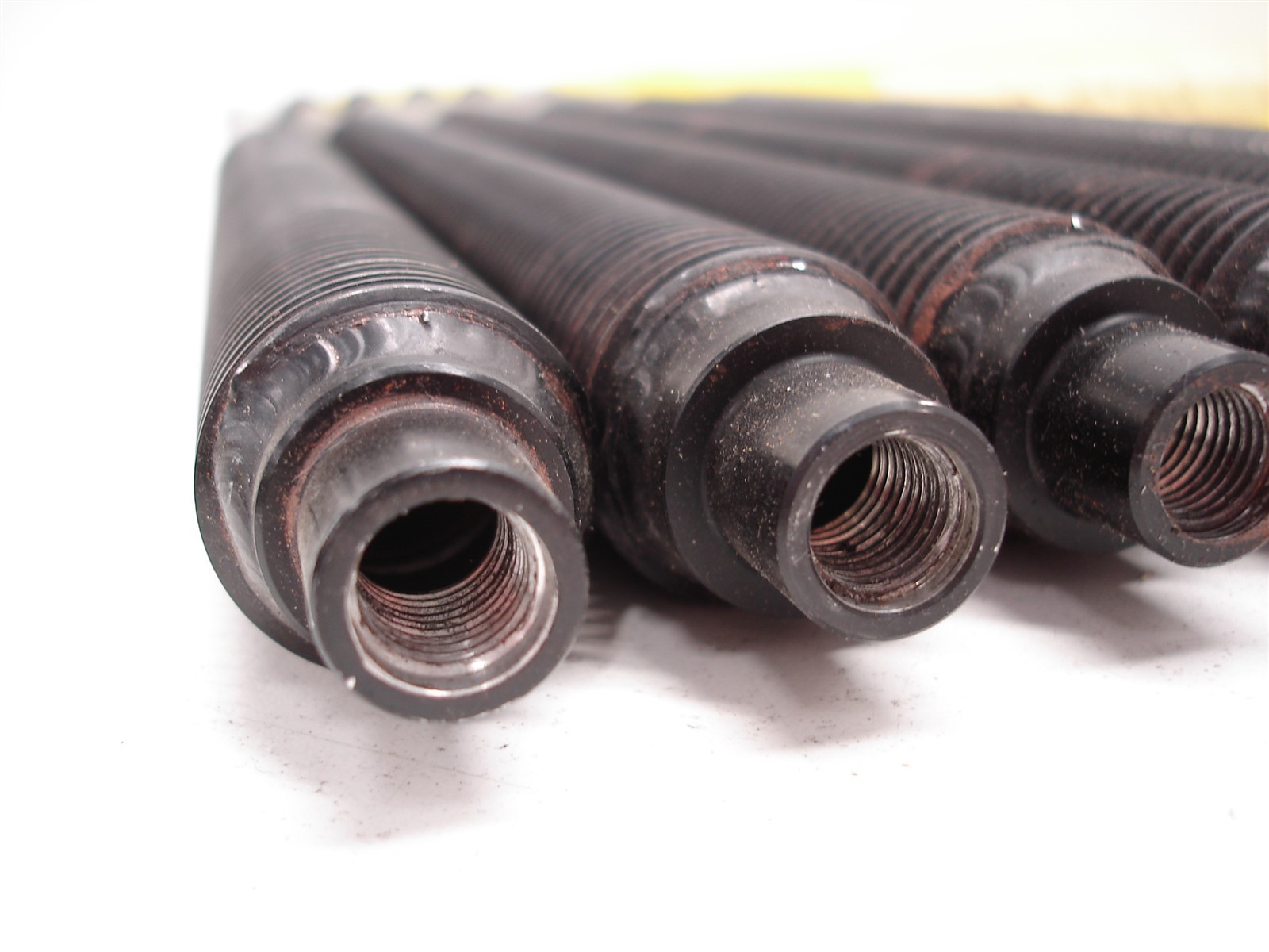 6 NASCAR ALUMINUM 1-1/8" THREAD REAR END TRACK BAR ADJUSTER EXTENSION RODS 23.5"