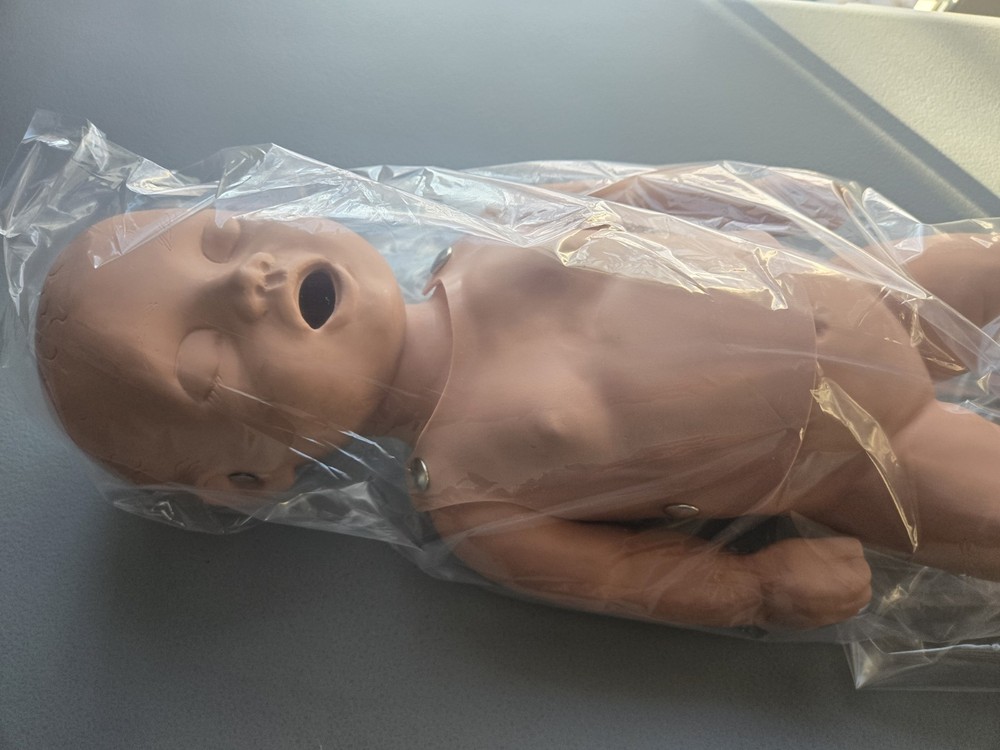 Simulaids Infant CPR Training Manikin - Non-Electronic, Removable Head & Chest