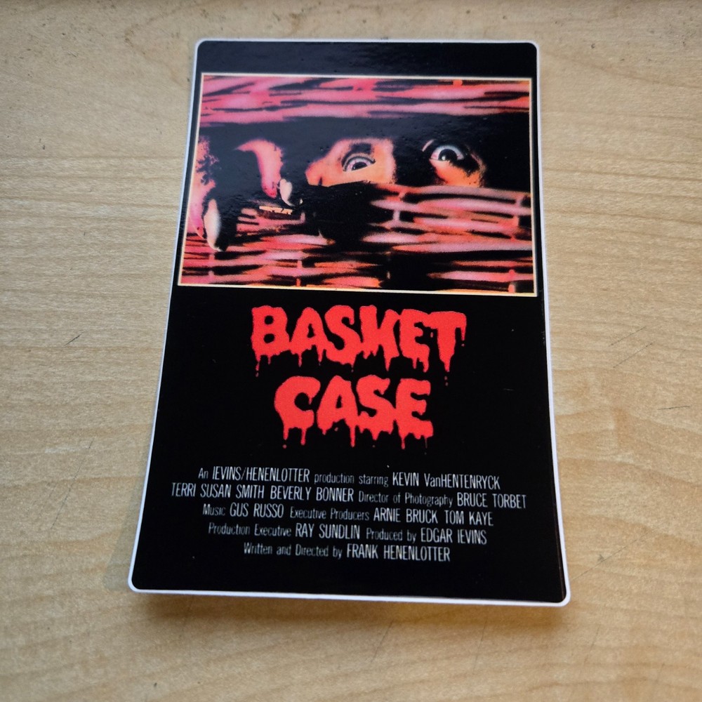 BASKET CASE STICKER
