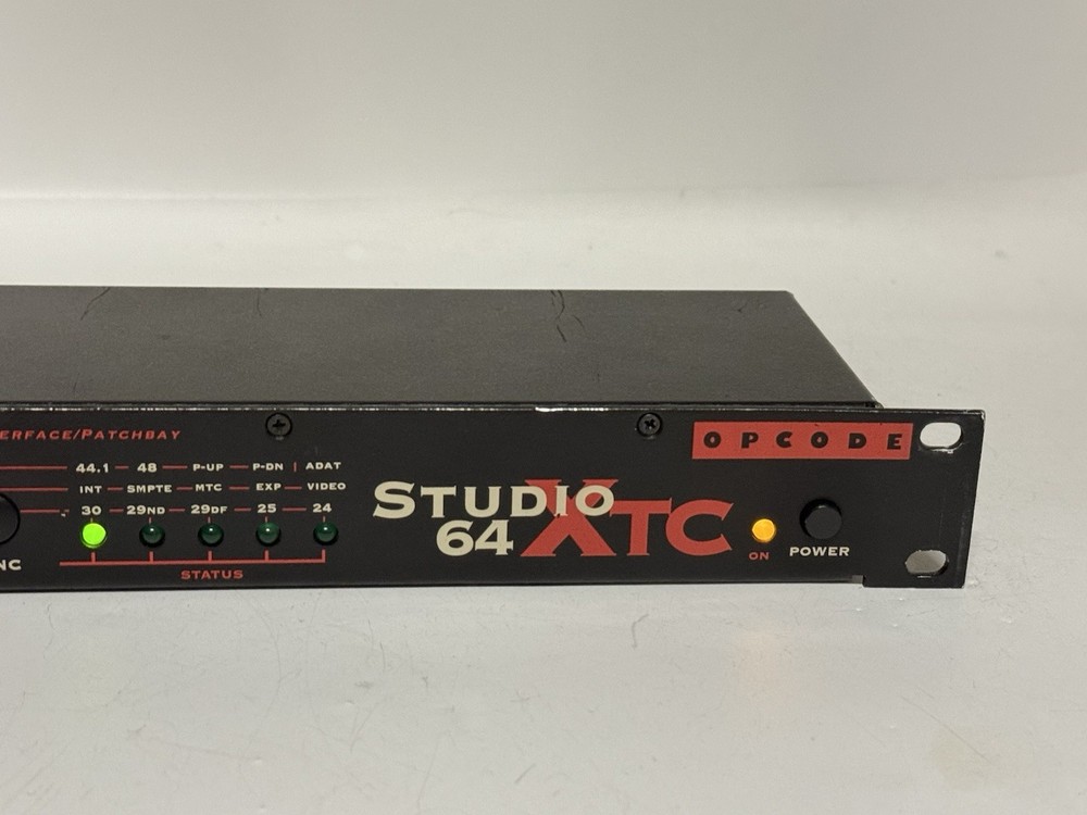Opcode OMS Studio 64 XTC 4-In, 6-Out MIDI Interface - 64 MIDI CH - 064-2002