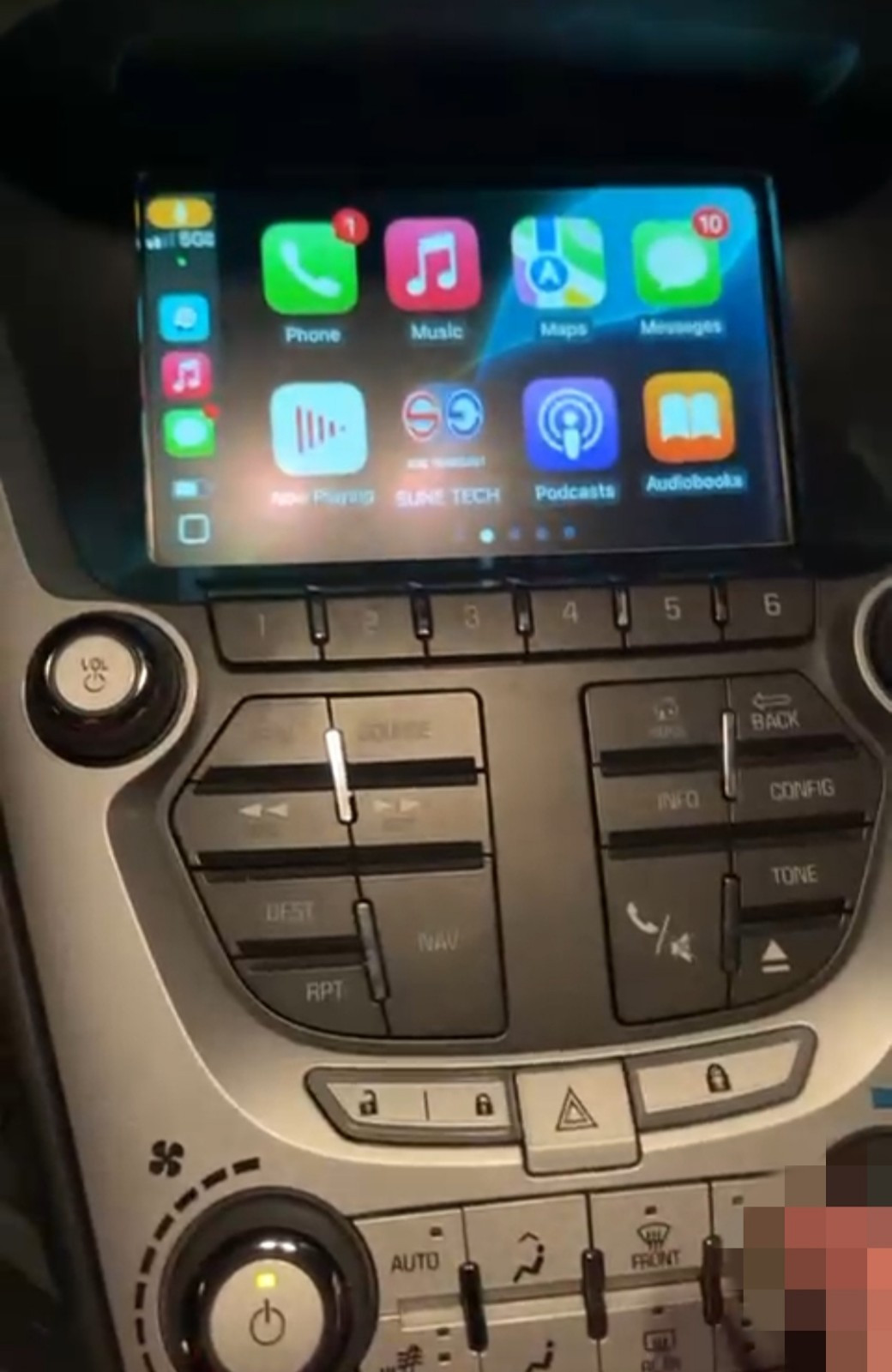 Apple Carplay/ANDROID AUTO 2010y – 2017y Chevy Equinox & GMC Terrain MYLINK
