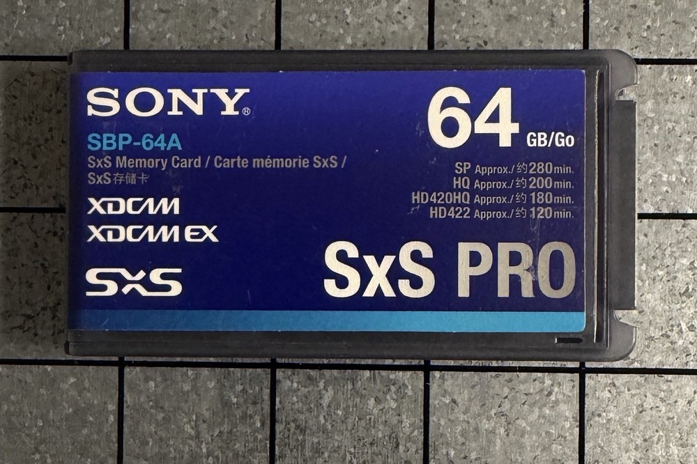 Sony 64GB SxS PRO Memory Card