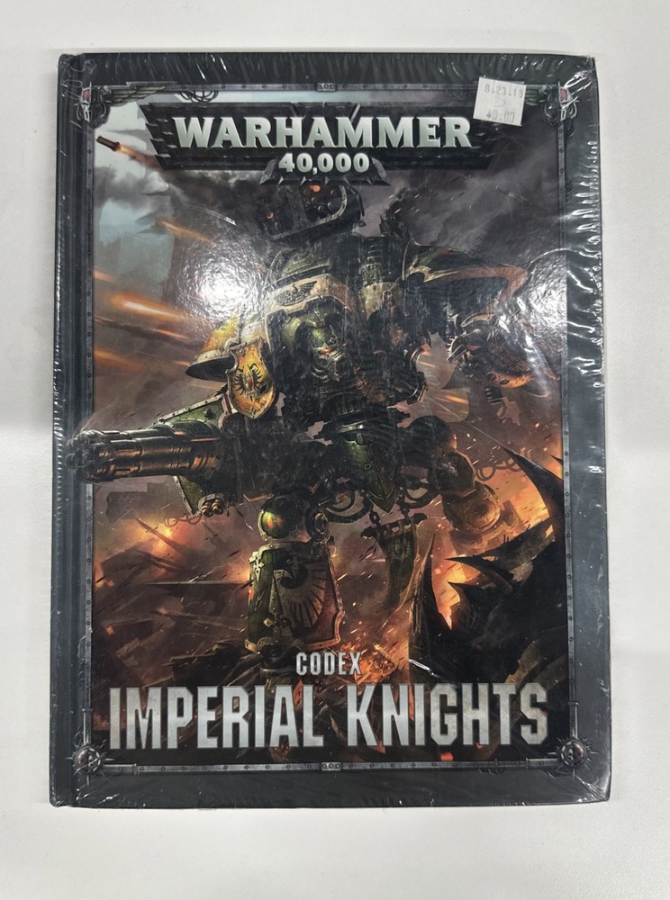 Warhammer 40K 40,000 Imperial Knights Codex Games Workshop/Citadel Hardcover