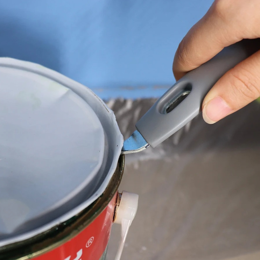 1 pc Multi-Function Paint Tool Cleaner Stirrer Can Opener Roller & Brush Scraper