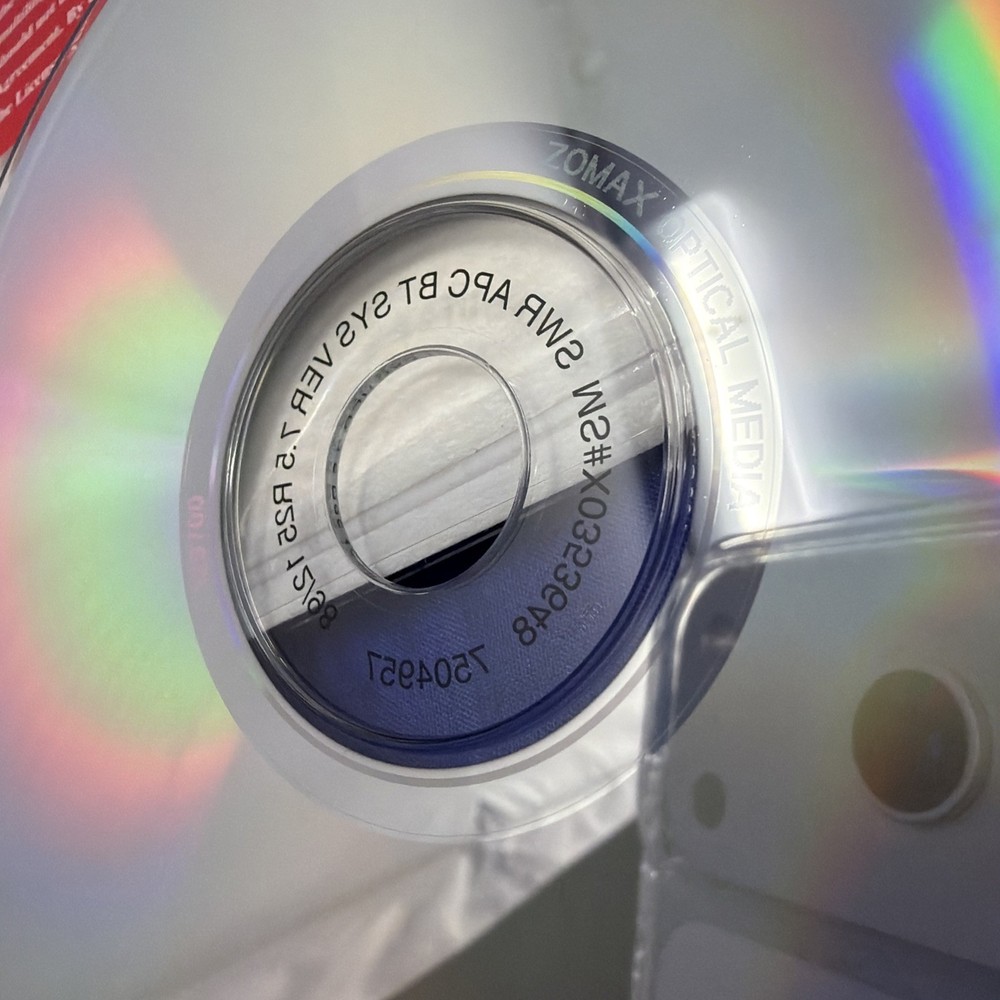 Vintage Gateway System Restoration CD Version 7.5 PC Software Disc