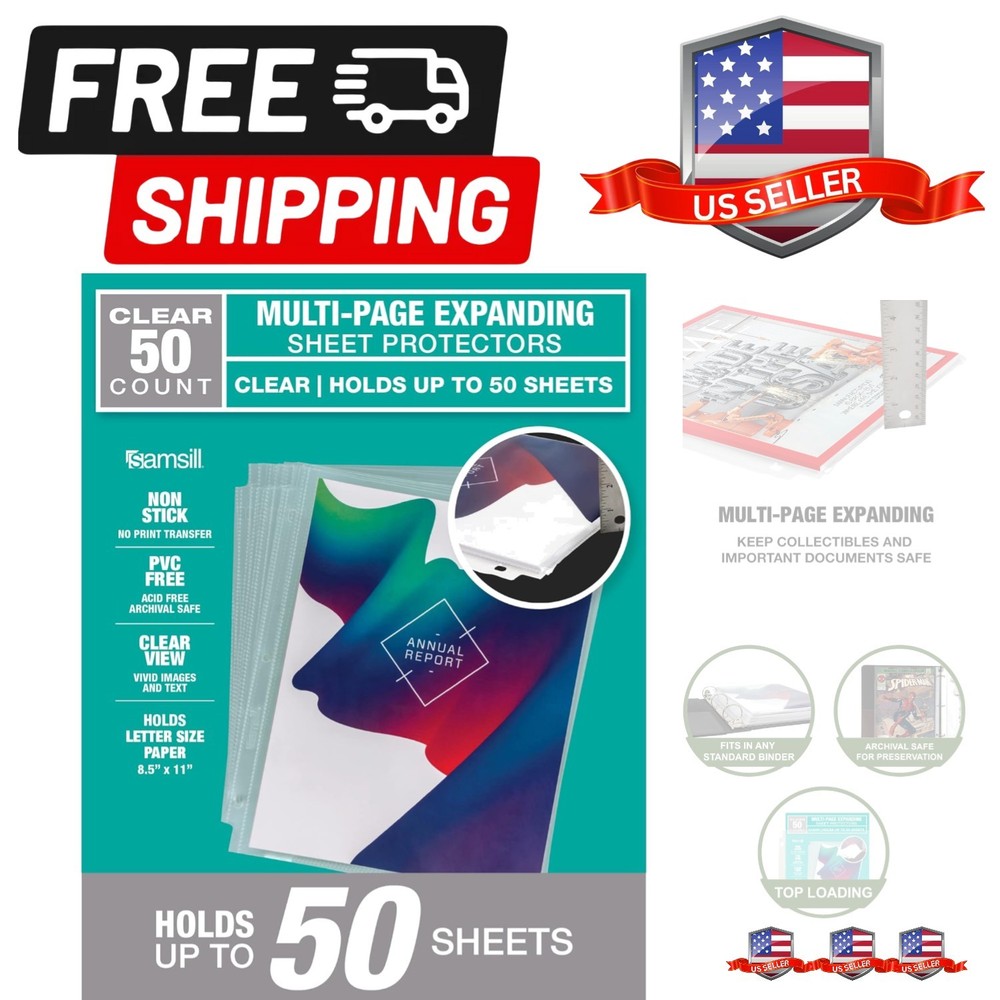 High Capacity Sheet Protector Family