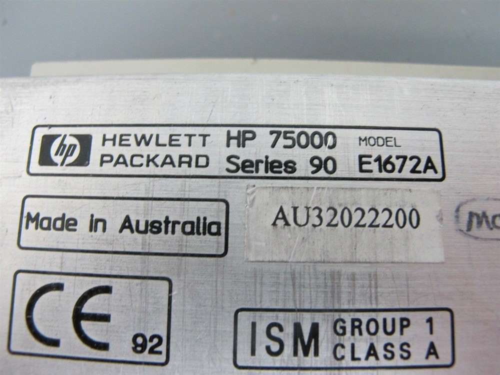 Hewlett Packard HP E1672A Sonet / SDH Transport OH Receiver VXI Module