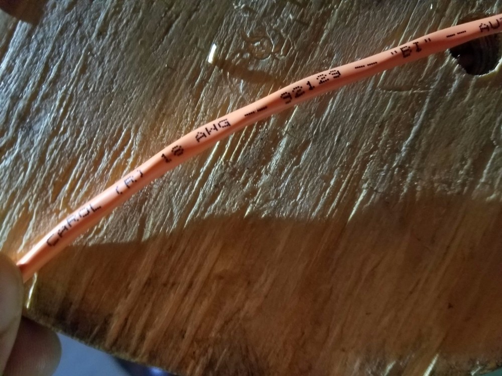 Carol 92129 18/2C Shlelded BI Automatic Temperature Control Cable CMP Org /100ft