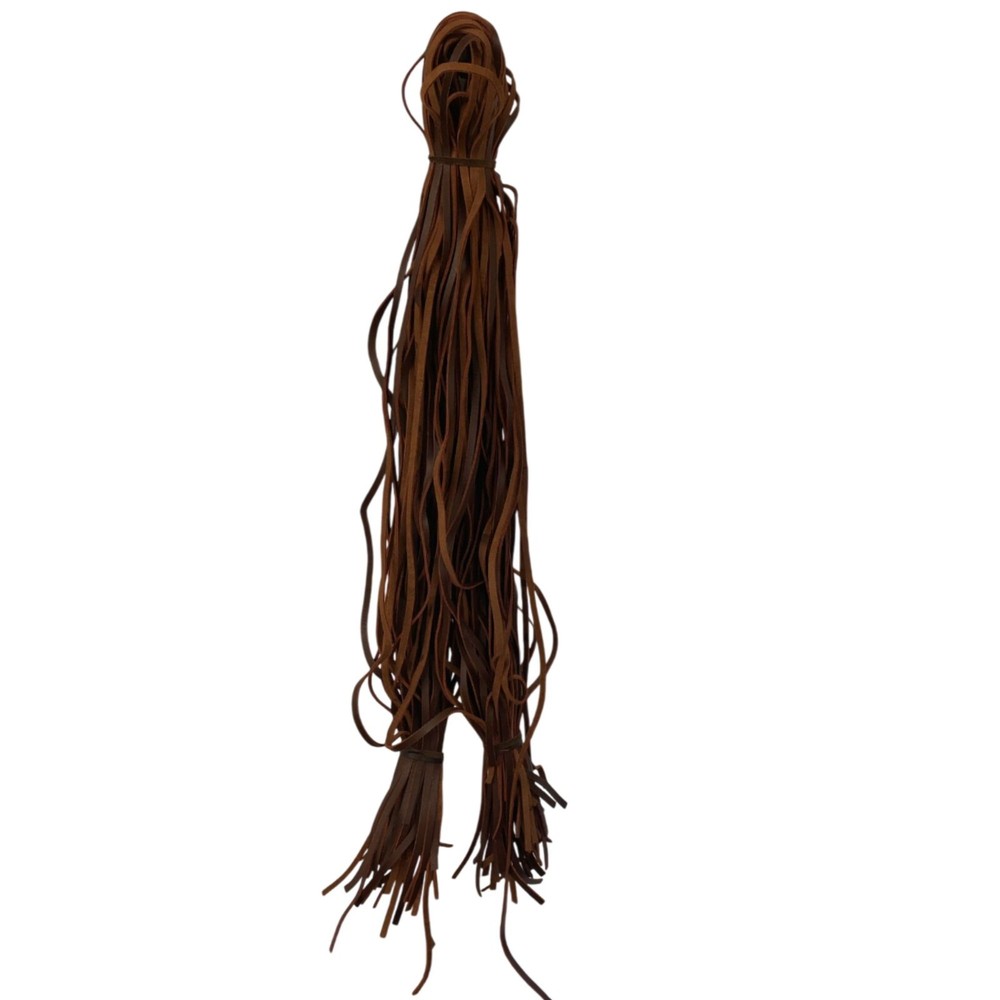 6mm Genuine Leather High Quality Finding Cord Braiding String Lace 72"
