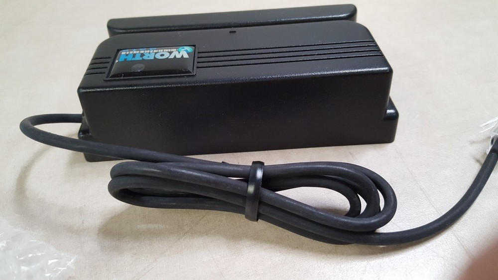 Worth Data F24 Bar Code Slot Badge Scanner