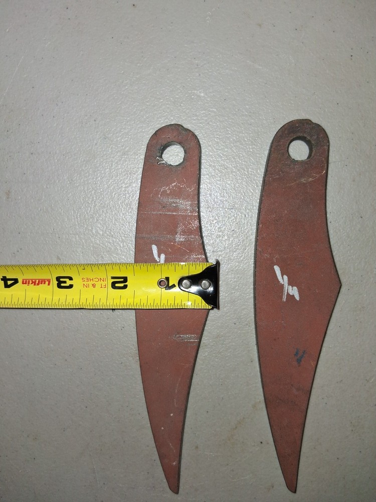 DIY Knife Making Blade 2 Pack 1/4 Inch
