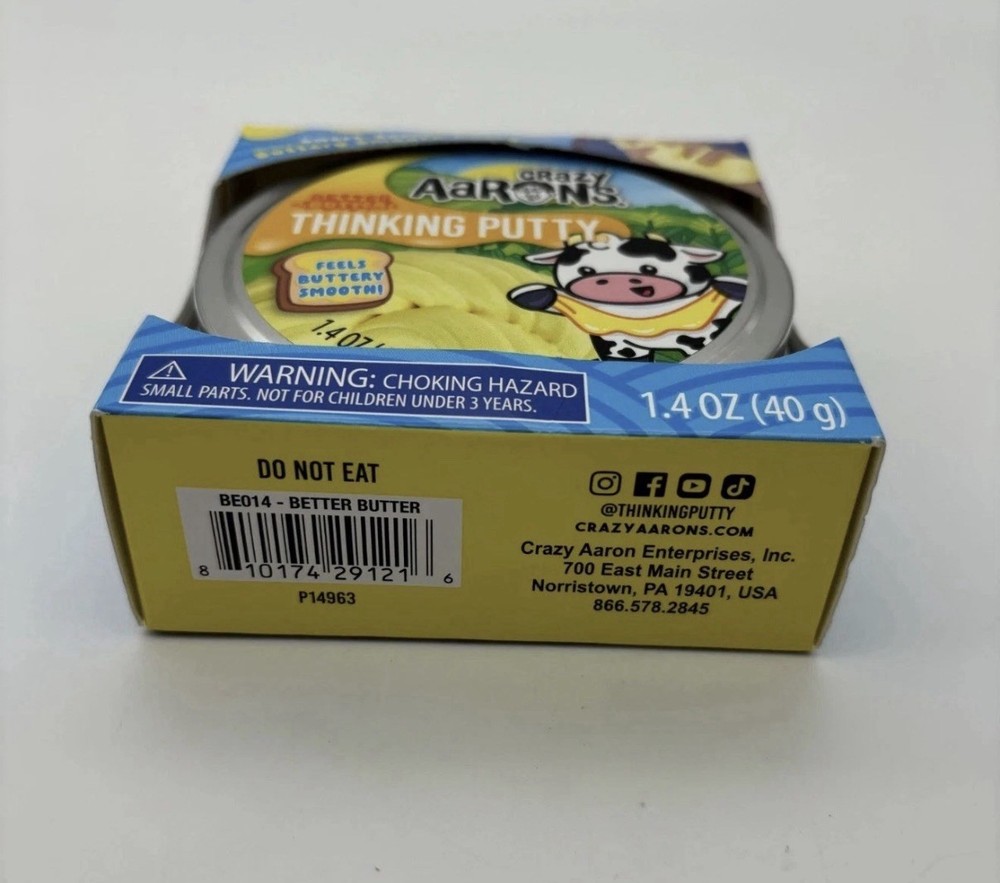 Better Butter Thinking Putty - Aaron’s Crazy Thinking Putty 🔥+ FAST SHIPPING