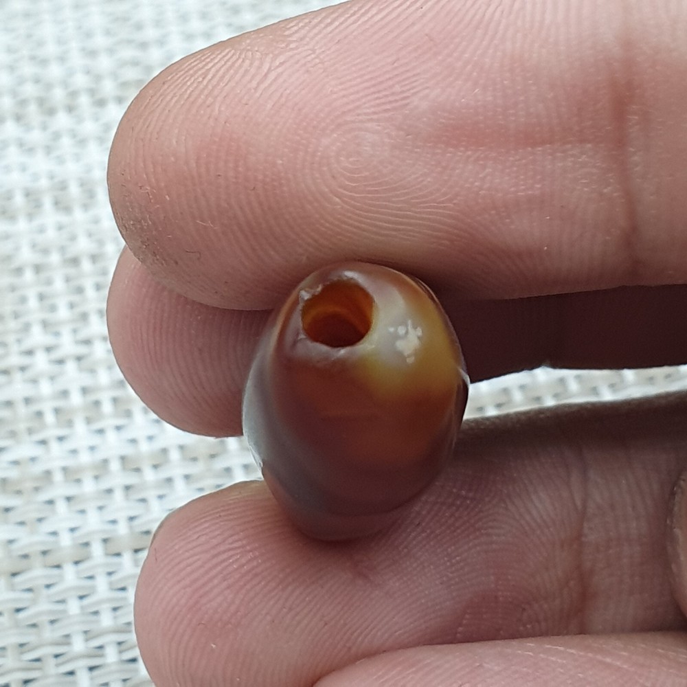 Middle Eastern Yemeni Anitique Agate Natural Pattern Bead