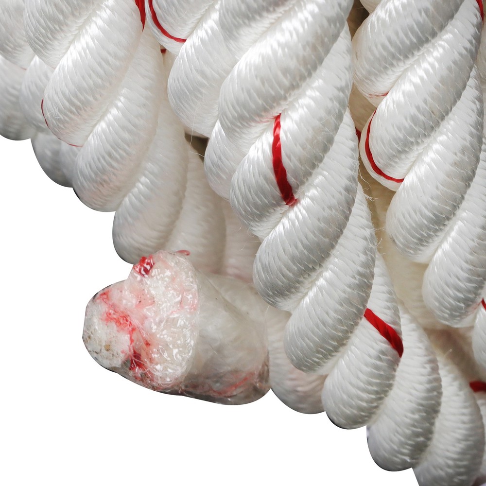 3/4" ×120ft Polyester Braided Rope 2038lbs Breaking Strength Strong Pulling