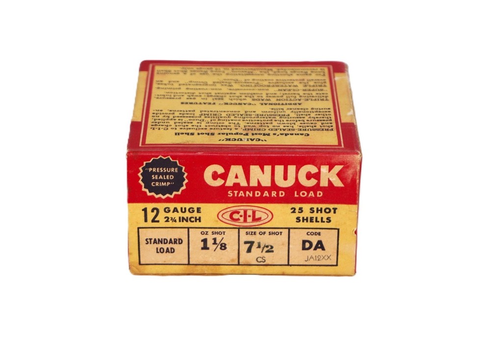 CANUCK by CIL 12 Gauge Standard Load 1-Pc Shot Shell Box - Empty